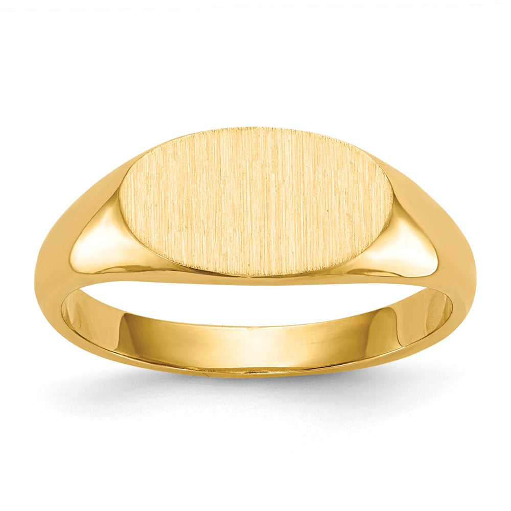 14k Yellow gold;Engravable;Avail. in 10k yellow gold;Avail. in 18k yellow gold;Avail. in 14k white gold;Avail. in platinum;Avail. in 10k white gold;Avail. in 18k white gold;Solid Back