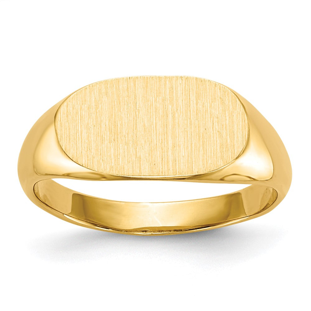 14k Yellow gold;Engravable;Avail. in 10k yellow gold;Avail. in 18k yellow gold;Avail. in 14k white gold;Avail. in platinum;Avail. in 10k white gold;Avail. in 18k white gold;Solid Back