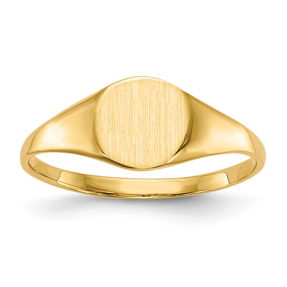 14k Yellow gold;Engravable;Avail. in 10k yellow gold;Avail. in 18k yellow gold;Avail. in platinum;Avail. in 10k white gold;Avail. in 18k white gold;Solid Back