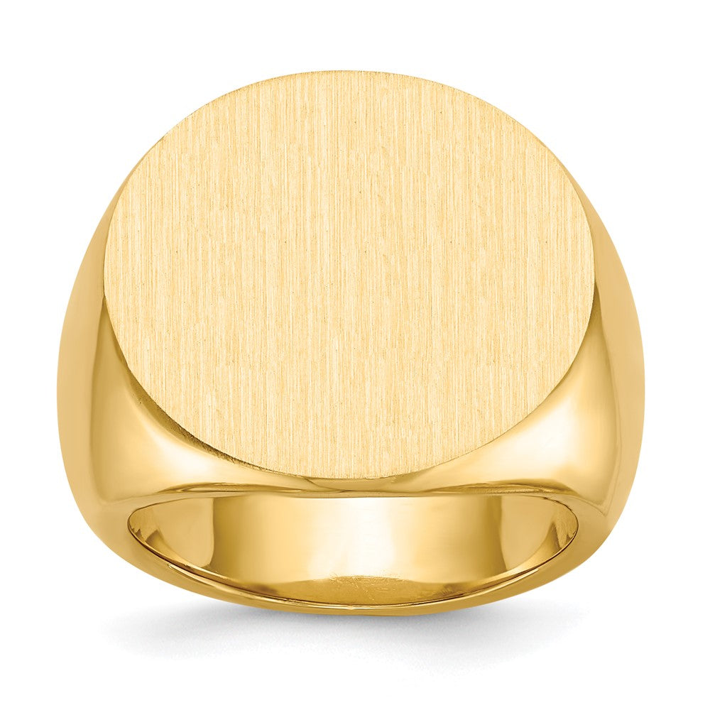 14k Yellow gold;Engravable;Avail. in 10k yellow gold;Avail. in 18k yellow gold;Avail. in 14k white gold;Avail. in platinum;Avail. in 10k white gold;Avail. in 18k white gold;Solid Back