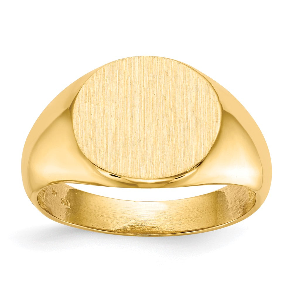 14k Yellow gold;Open back;Engravable;Avail. in 10k yellow gold;Avail. in 18k yellow gold;Avail. in 14k white gold;Avail. in platinum;Avail. in 10k white gold;Avail. in 18k white gold