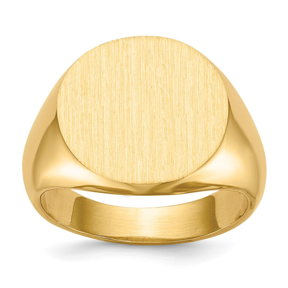 14k Yellow gold;Open back;Engravable;Avail. in 10k yellow gold;Avail. in 18k yellow gold;Avail. in 14k white gold;Avail. in platinum;Avail. in 10k white gold;Avail. in 18k white gold