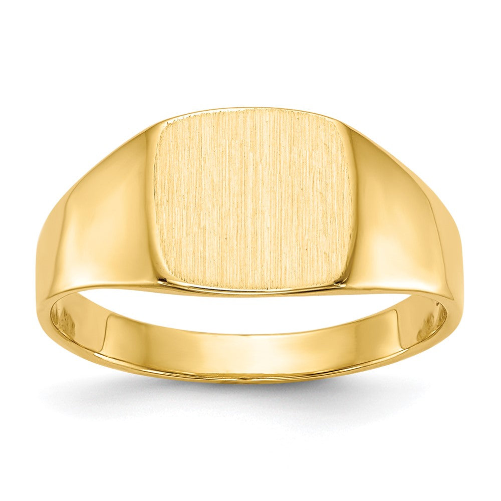 14k Yellow gold;Engravable;Avail. in 10k yellow gold;Avail. in 18k yellow gold;Avail. in 14k white gold;Avail. in platinum;Avail. in 10k white gold;Avail. in 18k white gold;Solid Back