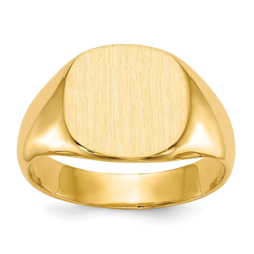 14k Yellow gold;Engravable;Avail. in 10k yellow gold;Avail. in 18k yellow gold;Avail. in 14k white gold;Avail. in platinum;Avail. in 10k white gold;Avail. in 18k white gold;Solid Back