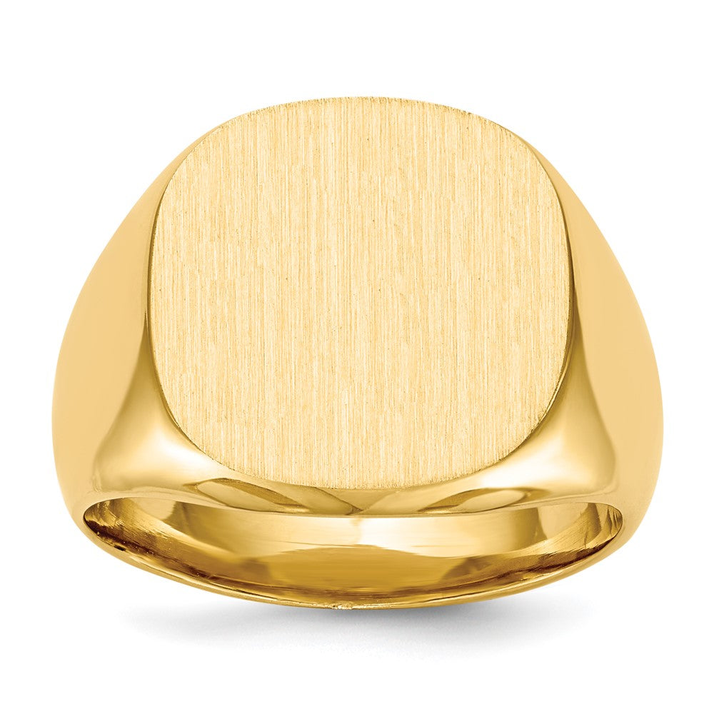 14k Yellow gold;Engravable;Avail. in 10k yellow gold;Avail. in 18k yellow gold;Avail. in 14k white gold;Avail. in platinum;Avail. in 10k white gold;Avail. in 18k white gold;Solid Back