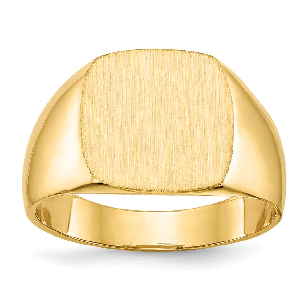 14k Yellow gold;Engravable;Avail. in 10k yellow gold;Avail. in 18k yellow gold;Avail. in platinum;Avail. in 10k white gold;Avail. in 18k white gold;Solid Back