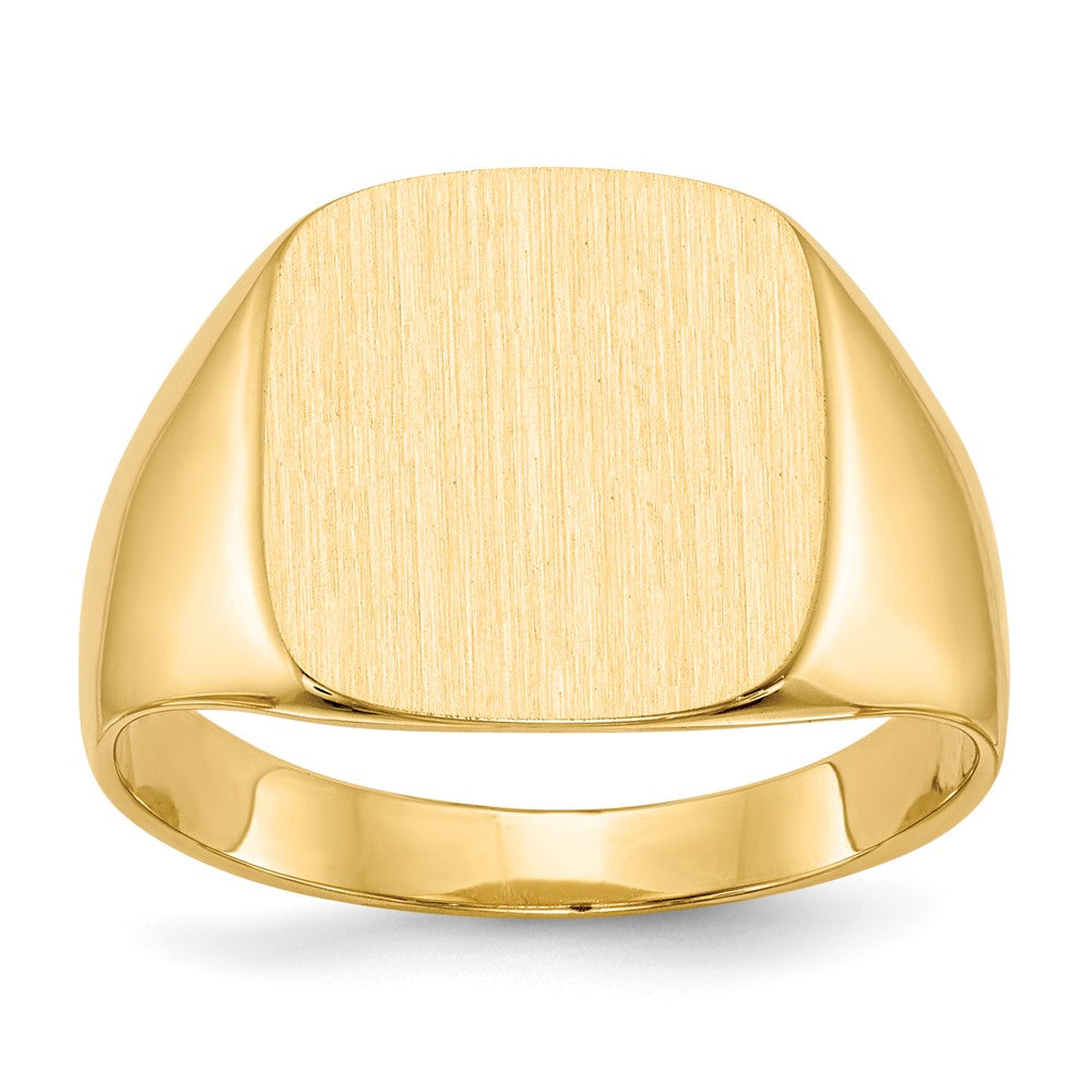 14k Yellow gold;Engravable;Avail. in 10k yellow gold;Avail. in 18k yellow gold;Avail. in platinum;Avail. in 10k white gold;Avail. in 18k white gold;Solid Back