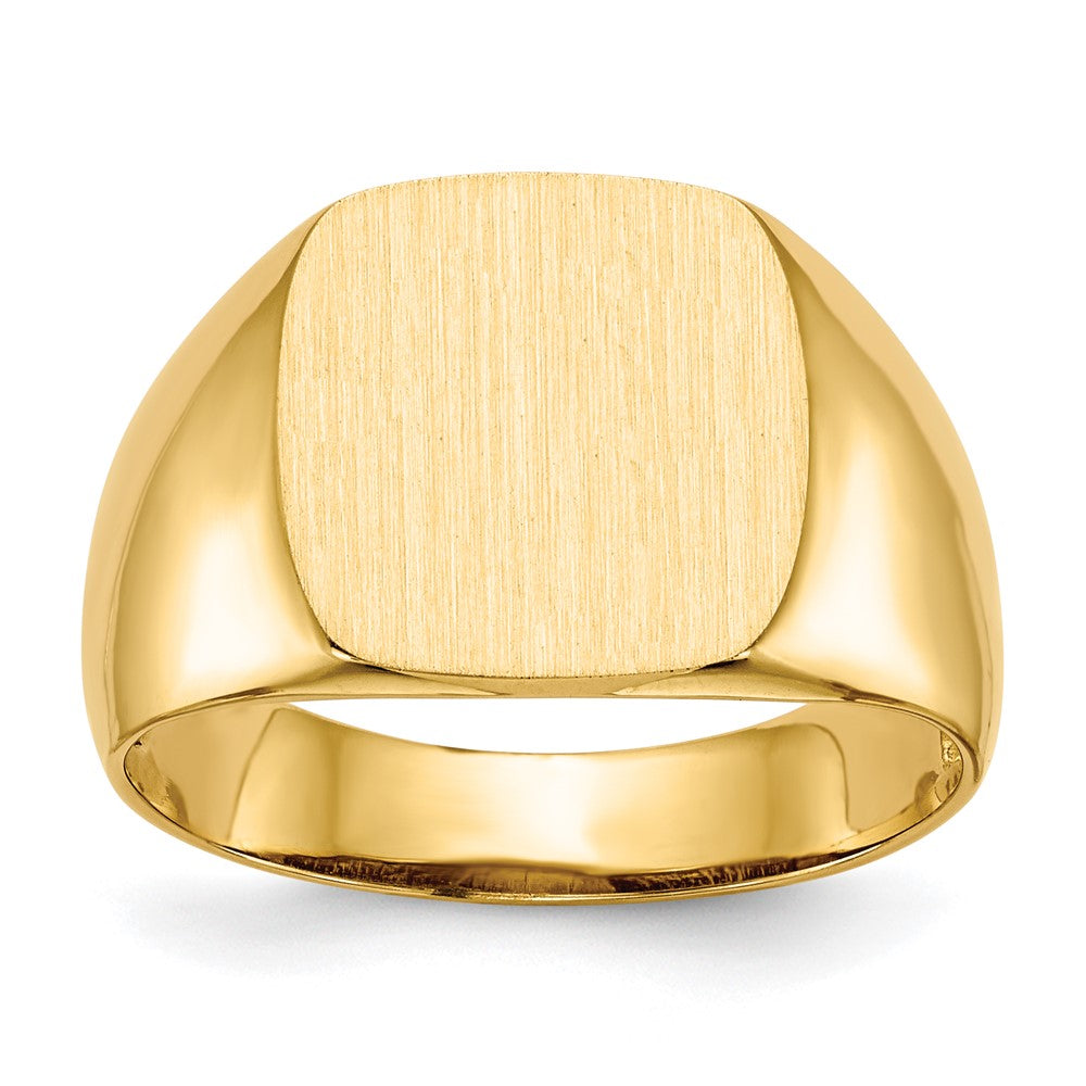 14k Yellow gold;Open back;Engravable;Avail. in 10k yellow gold;Avail. in 18k yellow gold;Avail. in platinum;Avail. in 10k white gold;Avail. in 18k white gold