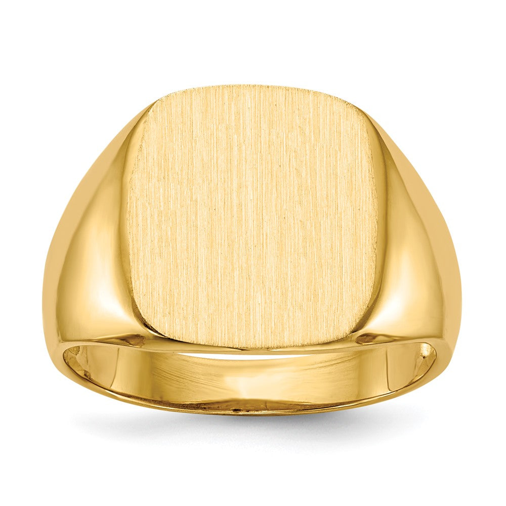 14k Yellow gold;Open back;Engravable;Avail. in 10k yellow gold;Avail. in 18k yellow gold;Avail. in platinum;Avail. in 10k white gold;Avail. in 18k white gold