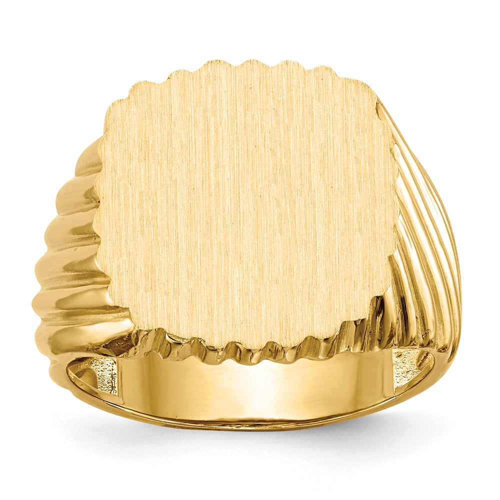 14k Yellow gold;Open back;Engravable;Avail. in 10k yellow gold;Avail. in 18k yellow gold;Avail. in 14k white gold;Avail. in platinum;Avail. in 10k white gold;Avail. in 18k white gold