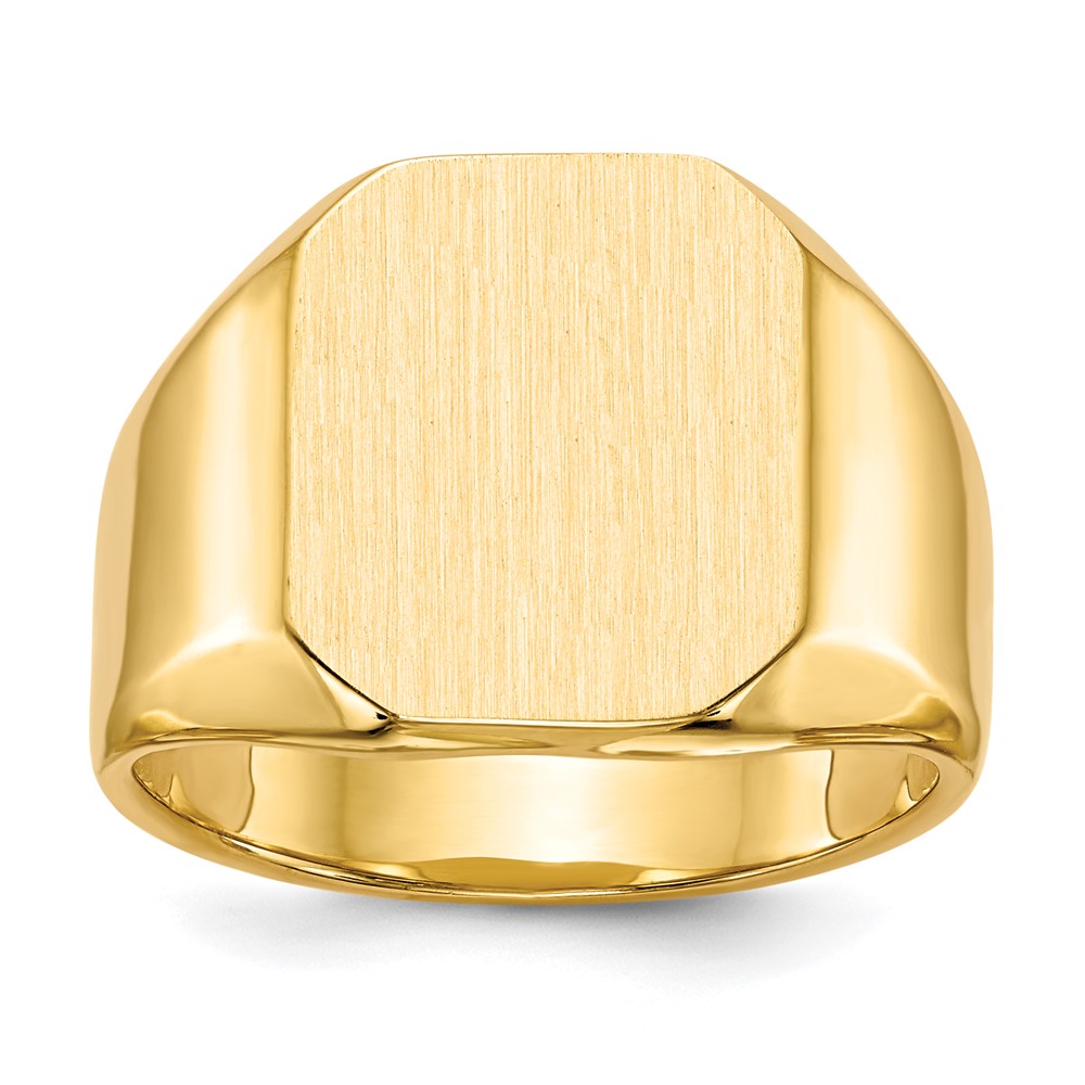 14k Yellow gold;Engravable;Avail. in 10k yellow gold;Avail. in 18k yellow gold;Avail. in 14k white gold;Avail. in platinum;Avail. in 10k white gold;Avail. in 18k white gold;Solid Back