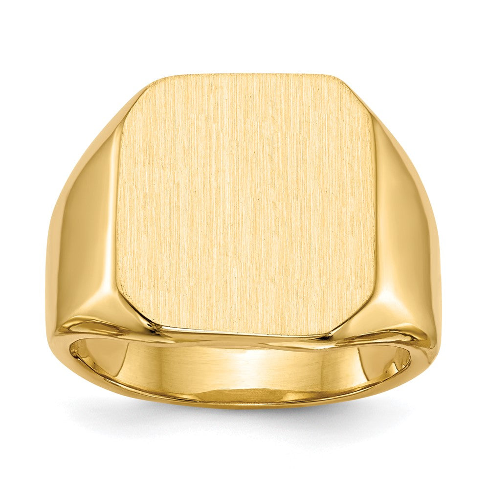 14k Yellow gold;Engravable;Avail. in 10k yellow gold;Avail. in 18k yellow gold;Avail. in 14k white gold;Avail. in platinum;Avail. in 10k white gold;Avail. in 18k white gold;Solid Back