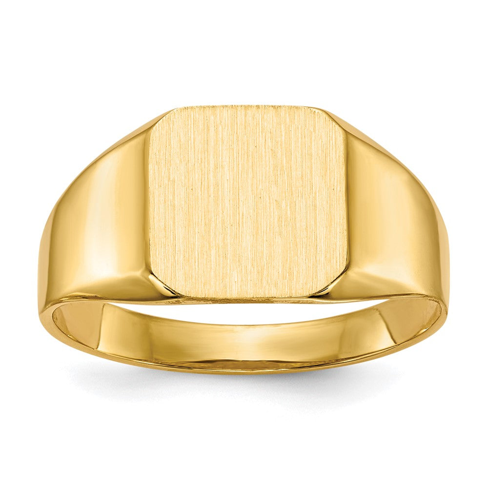 14k Yellow gold;Open back;Engravable;Avail. in 10k yellow gold;Avail. in 18k yellow gold;Avail. in 14k white gold;Avail. in platinum;Avail. in 10k white gold;Avail. in 18k white gold