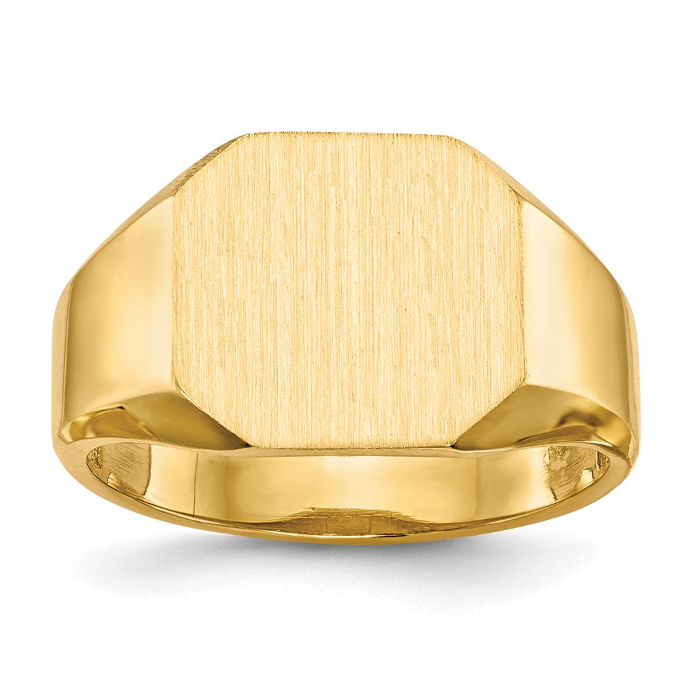 14k Yellow gold;Open back;Engravable;Avail. in 10k yellow gold;Avail. in 18k yellow gold;Avail. in 14k white gold;Avail. in platinum;Avail. in 10k white gold;Avail. in 18k white gold