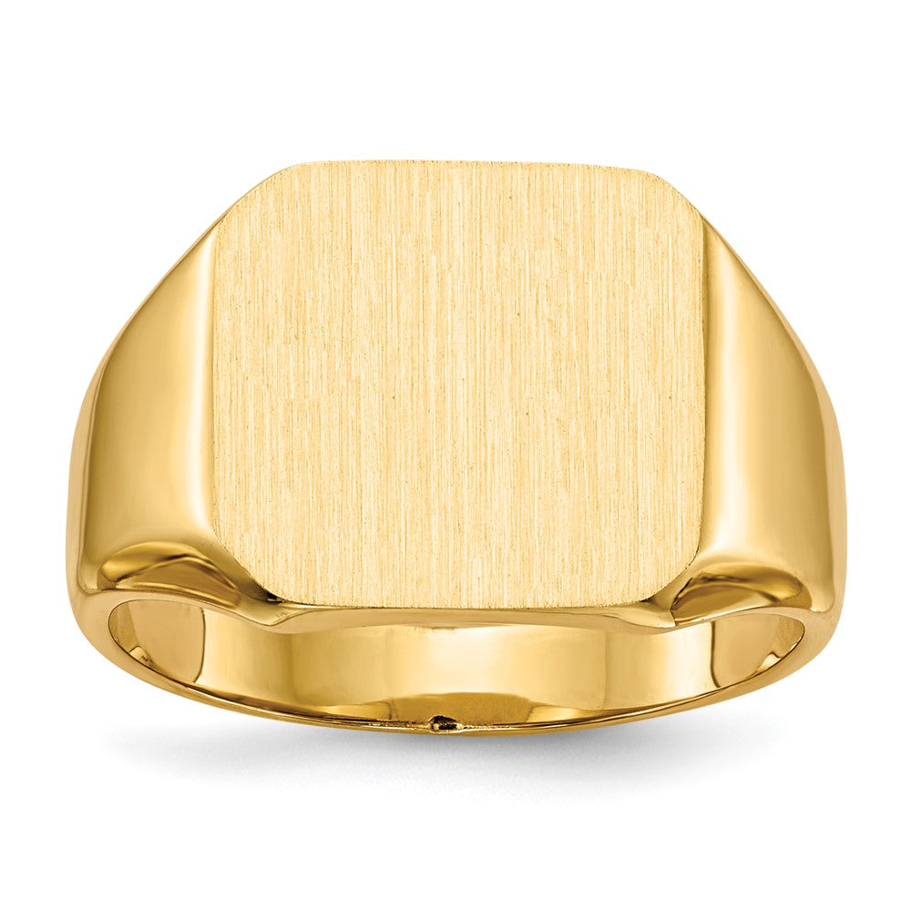 14k Yellow gold;Engravable;Avail. in 10k yellow gold;Avail. in 18k yellow gold;Avail. in platinum;Avail. in 10k white gold;Avail. in 18k white gold;Solid Back