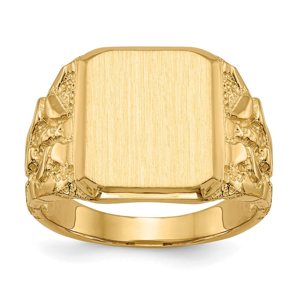14k Yellow gold;Open back;Engravable;Avail. in 10k yellow gold;Avail. in 18k yellow gold;Avail. in 14k white gold;Avail. in platinum;Avail. in 10k white gold;Avail. in 18k white gold