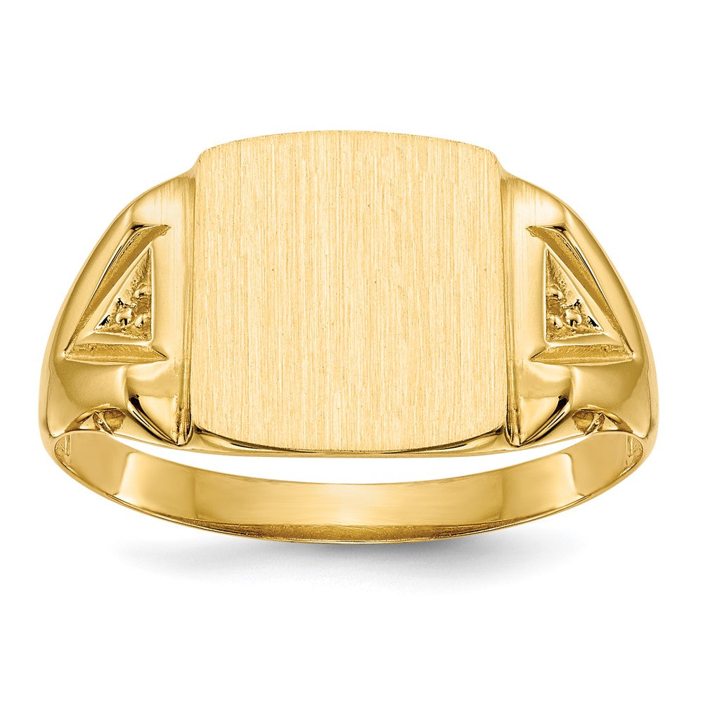 14k Yellow gold;Open back;Engravable;Diamond;Avail. in 10k yellow gold;Avail. in 18k yellow gold;Avail. in 14k white gold;Avail. in platinum;Avail. in 10k white gold;Avail. in 18k white gold;Burnish