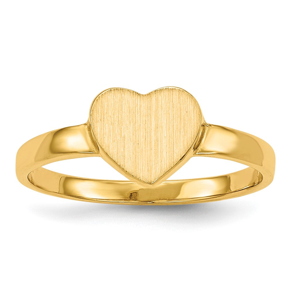 Polished;14k Yellow gold;Open back;Engravable;Avail. in 10k yellow gold;Avail. in 18k yellow gold;Avail. in platinum;Avail. in 10k white gold;Avail. in 18k white gold