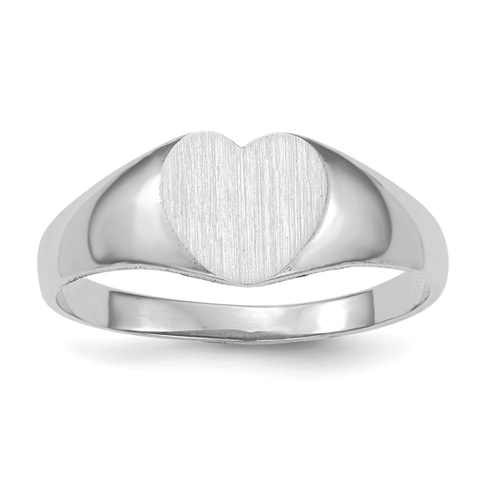 Polished;14K White gold;Engravable;Avail. in 10k yellow gold;Avail. in 18k yellow gold;Avail. in platinum;Avail. in 10k white gold;Avail. in 18k white gold;Solid Back