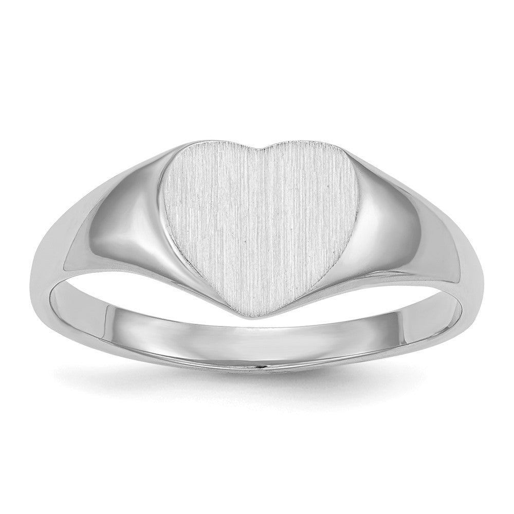 Polished;14K White gold;Engravable;Avail. in 10k yellow gold;Avail. in 18k yellow gold;Avail. in platinum;Avail. in 10k white gold;Avail. in 18k white gold;Solid Back