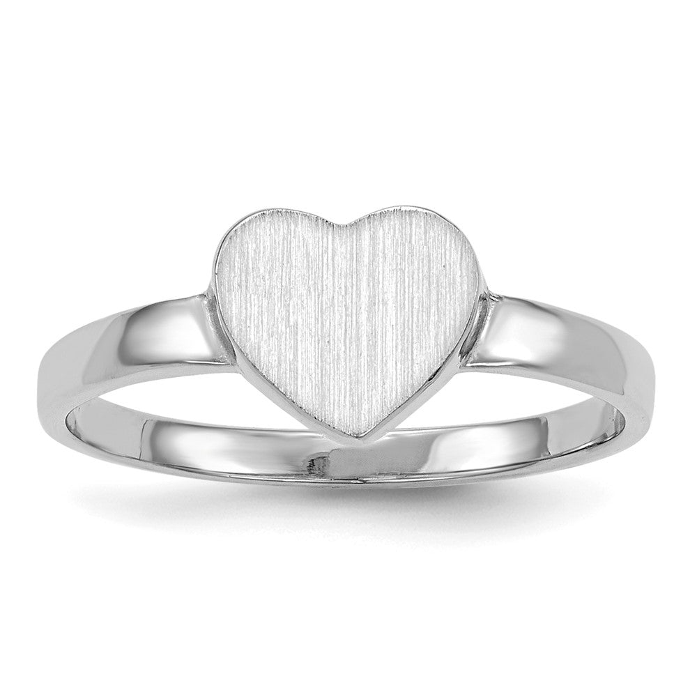 Polished;14K White gold;Open back;Engravable;Avail. in 10k yellow gold;Avail. in 18k yellow gold;Avail. in platinum;Avail. in 10k white gold;Avail. in 18k white gold