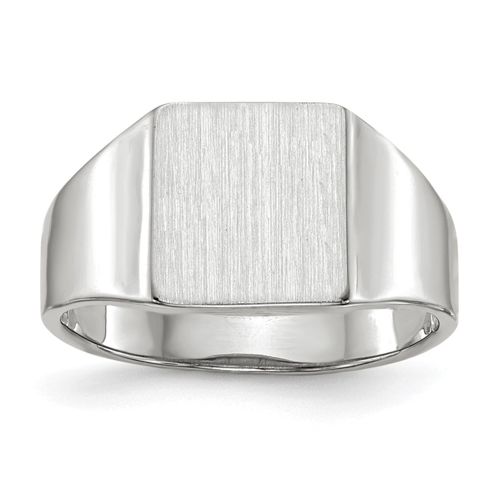Polished;Satin;14K White gold;Engravable;Avail. in 10k yellow gold;Avail. in 18k yellow gold;Avail. in 14k yellow gold;Avail. in platinum;Avail. in 10k white gold;Avail. in 18k white gold;Solid Back