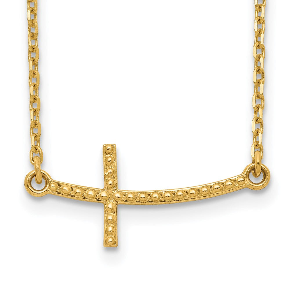 Polished;14k Yellow gold;Lobster