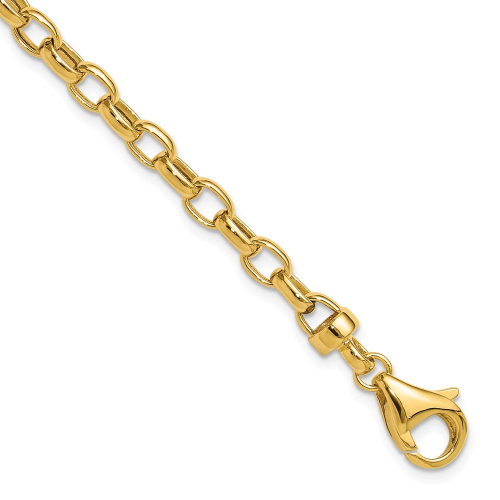Polished;14k Yellow gold;Hollow;Fancy lobster