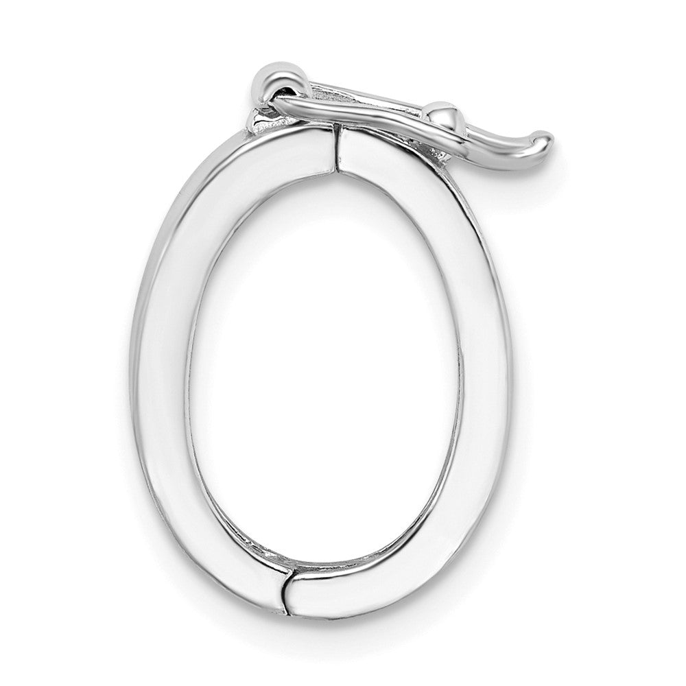 Solid;Hinged;Fold-over;Sterling silver