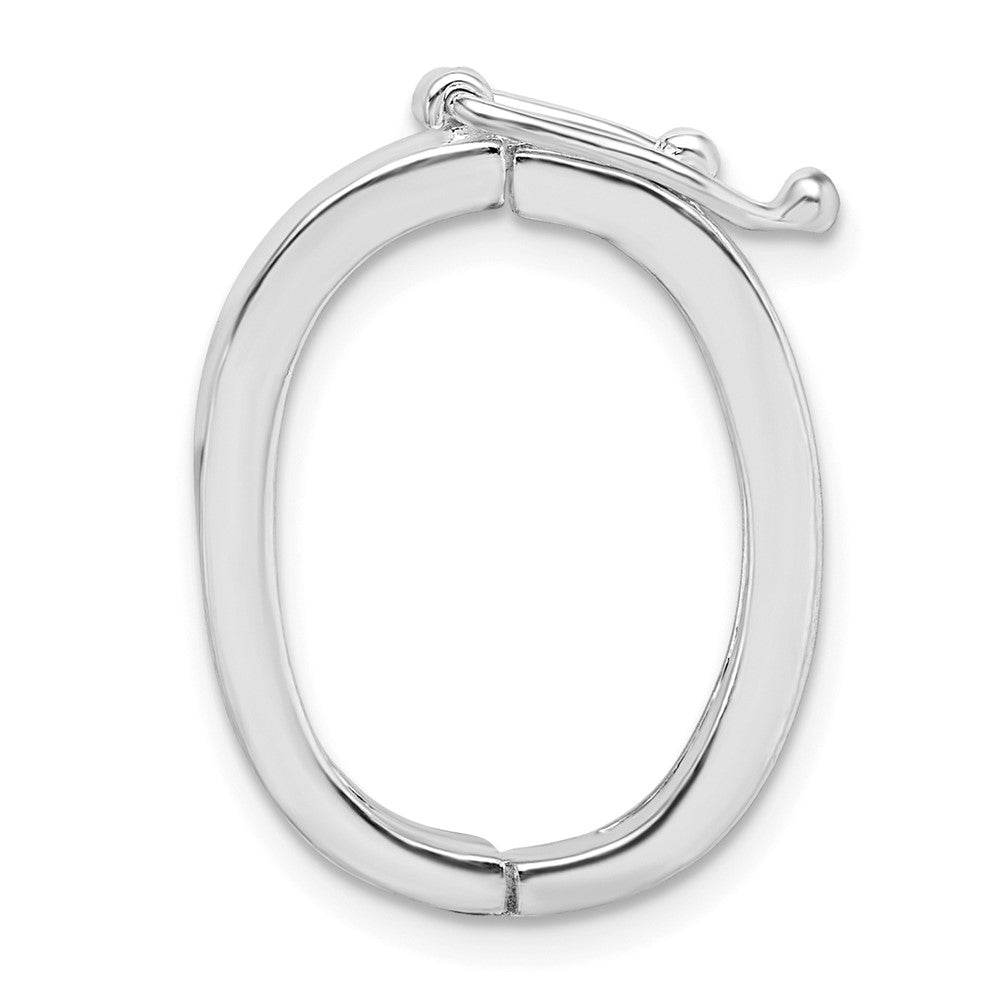 Solid;Hinged;Fold-over;Sterling silver