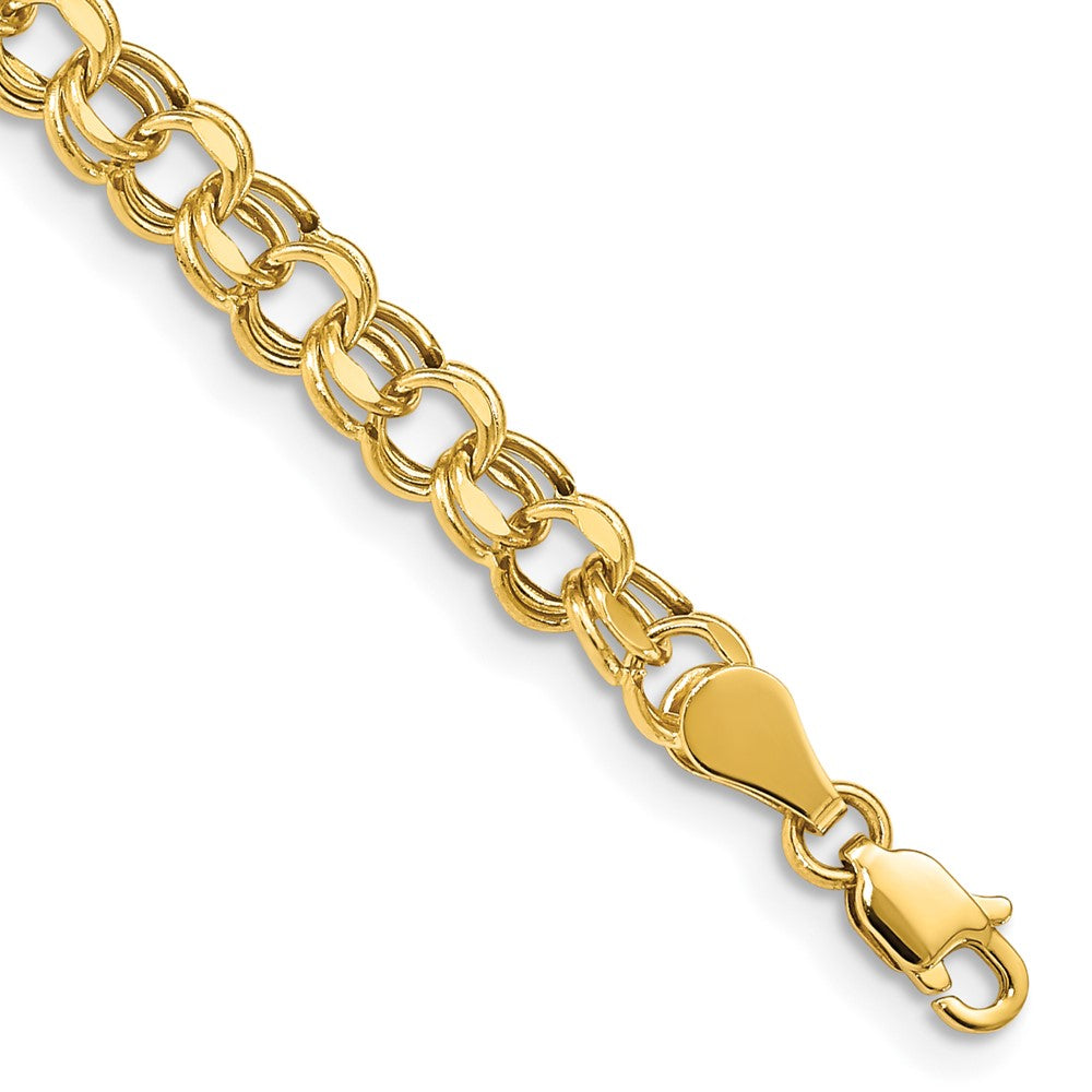 Diamond-cut;14k Yellow gold;Hollow;Lobster