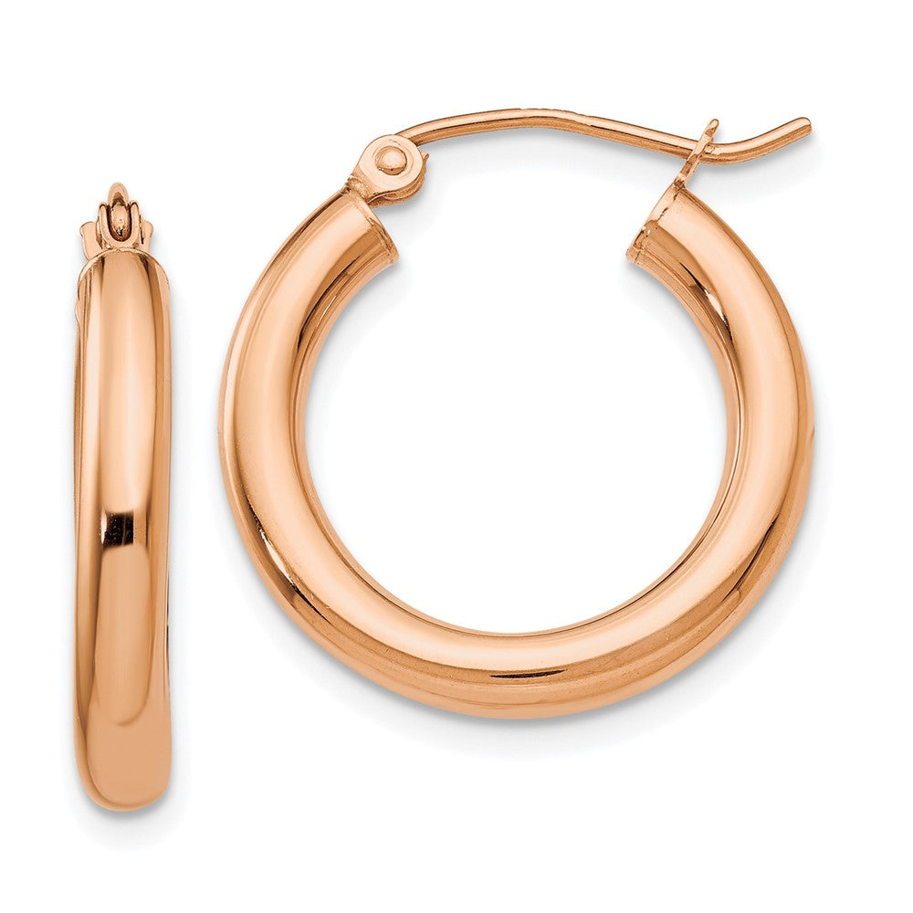 Polished;Hollow;14k Rose gold