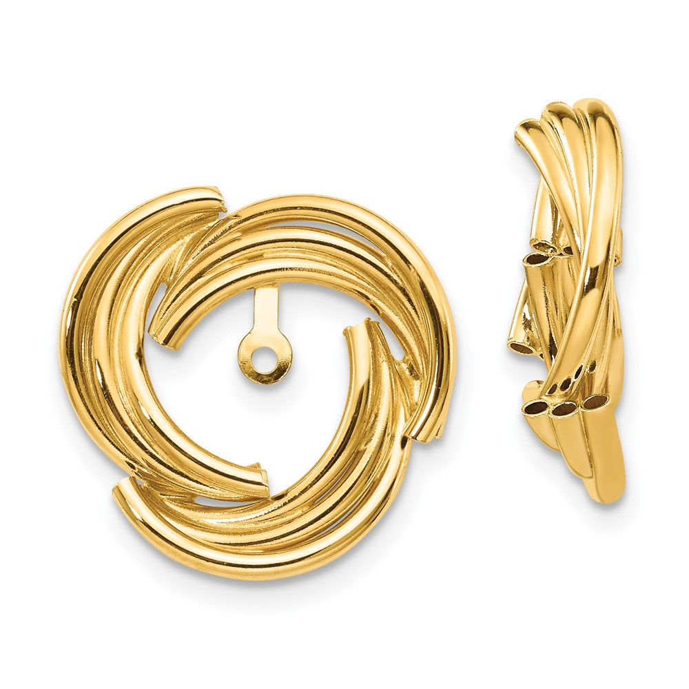 Polished;14k Yellow gold;Stamped