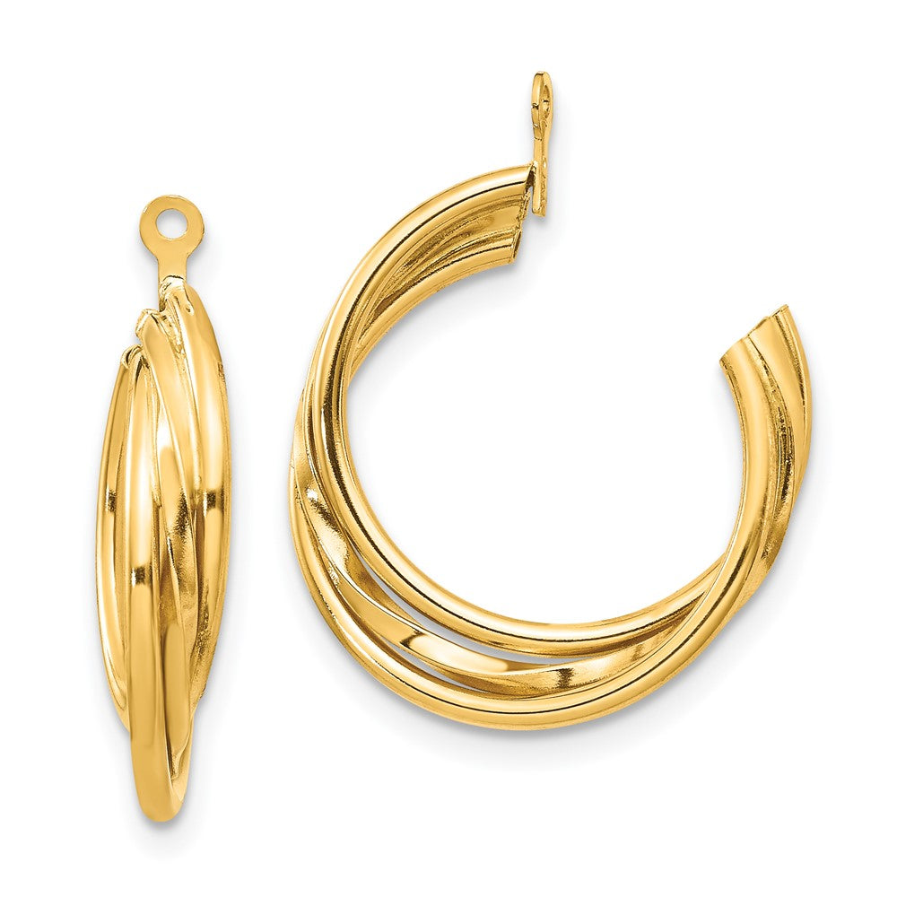 Casted;Polished;14k Yellow gold;Textured