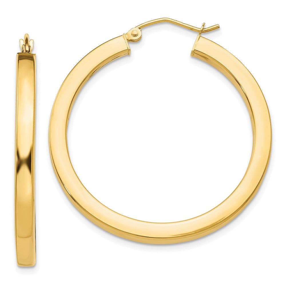 Polished;14k Yellow gold;Hollow