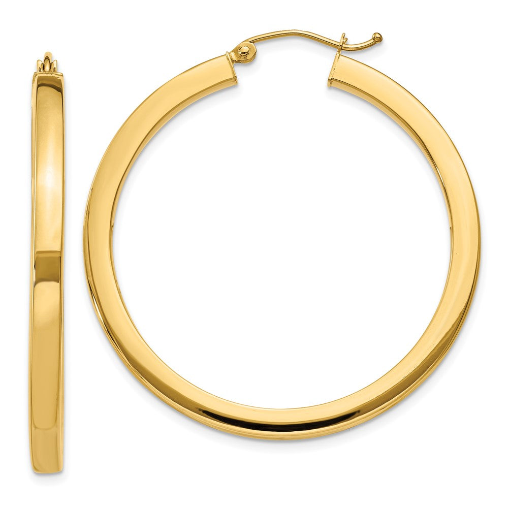 Polished;14k Yellow gold;Hollow