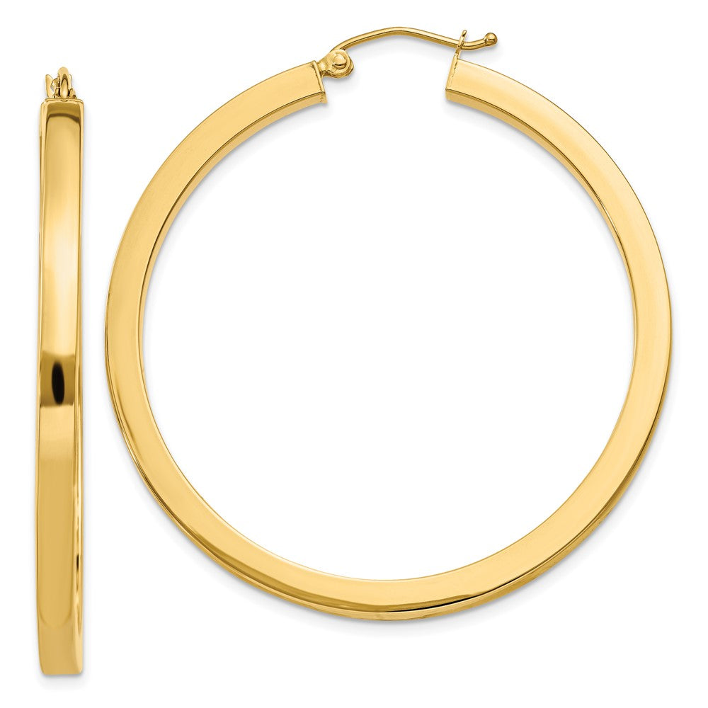 Polished;14k Yellow gold;Hollow