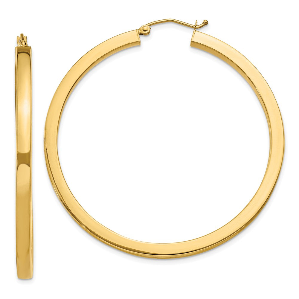 Polished;14k Yellow gold;Hollow