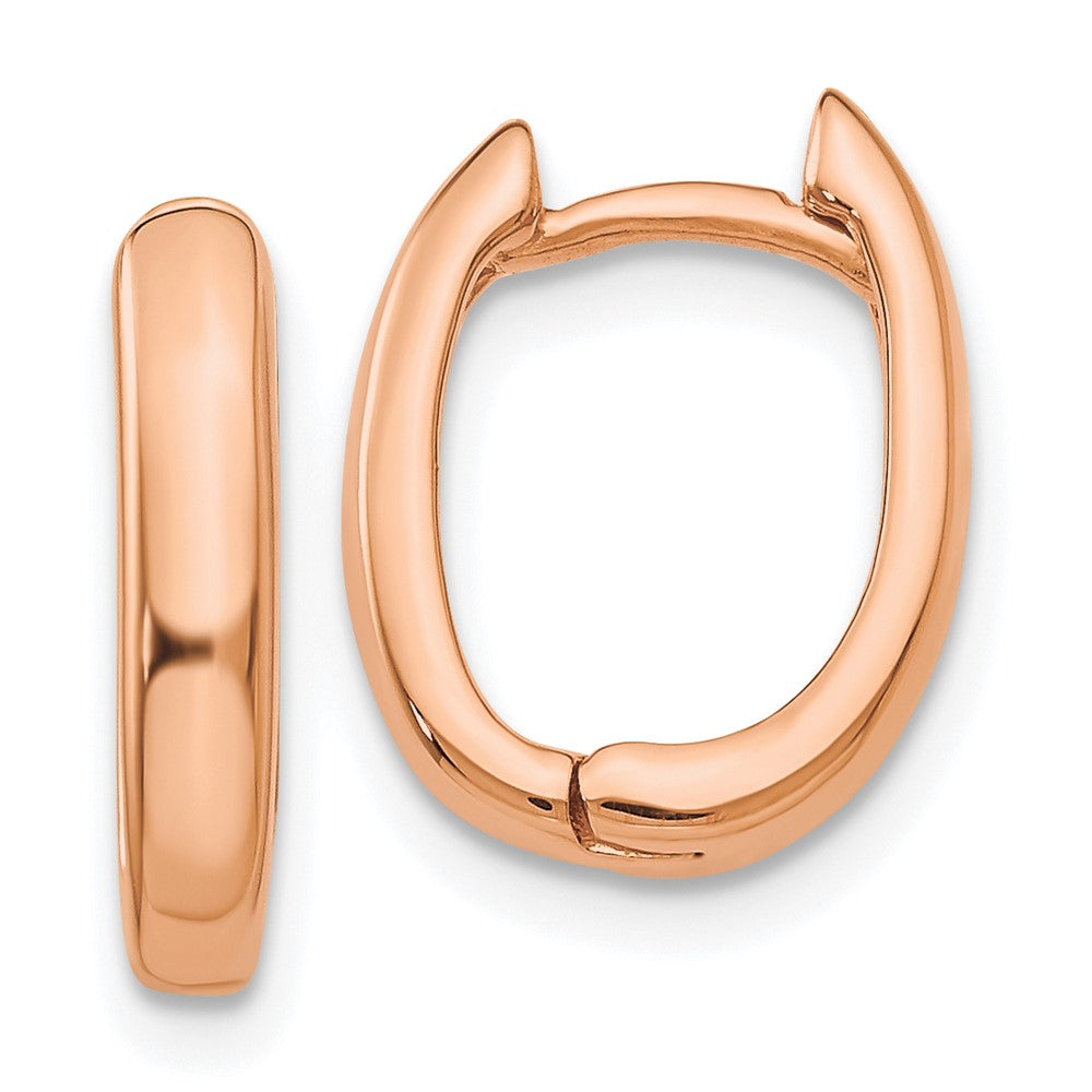 Polished;Hinged;14k Rose gold