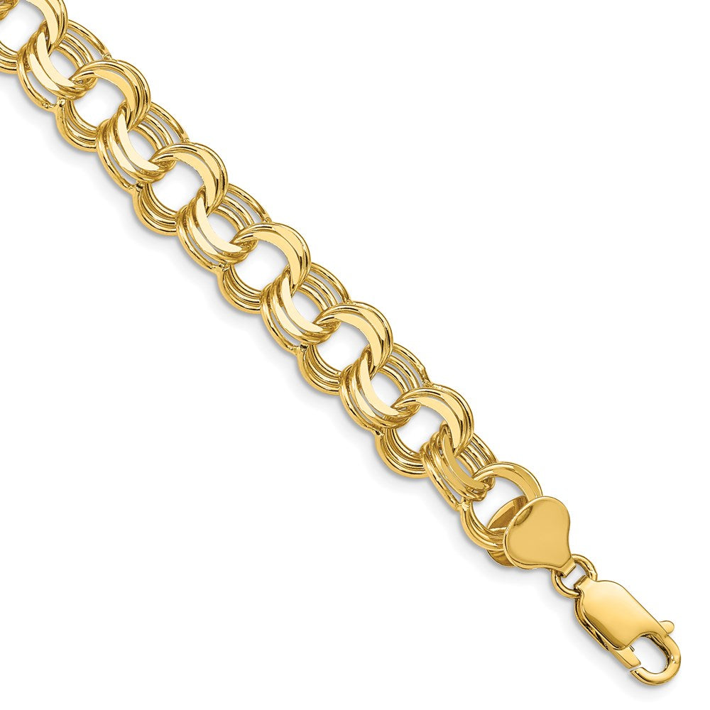 Solid;Polished;14k Yellow gold