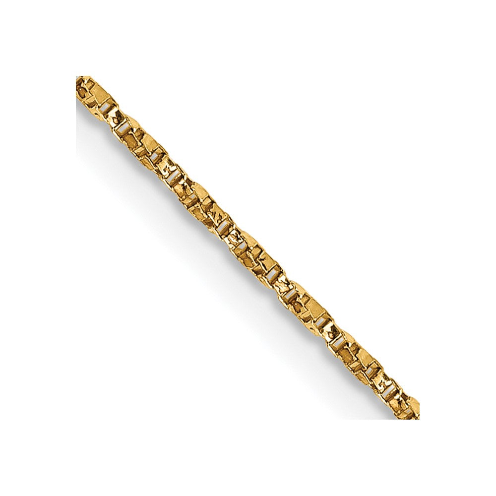 Solid;Polished;14k Yellow gold;Lobster