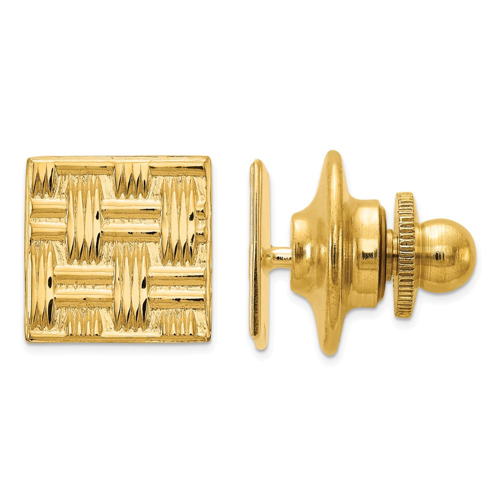14k Yellow gold;Not engraveable
