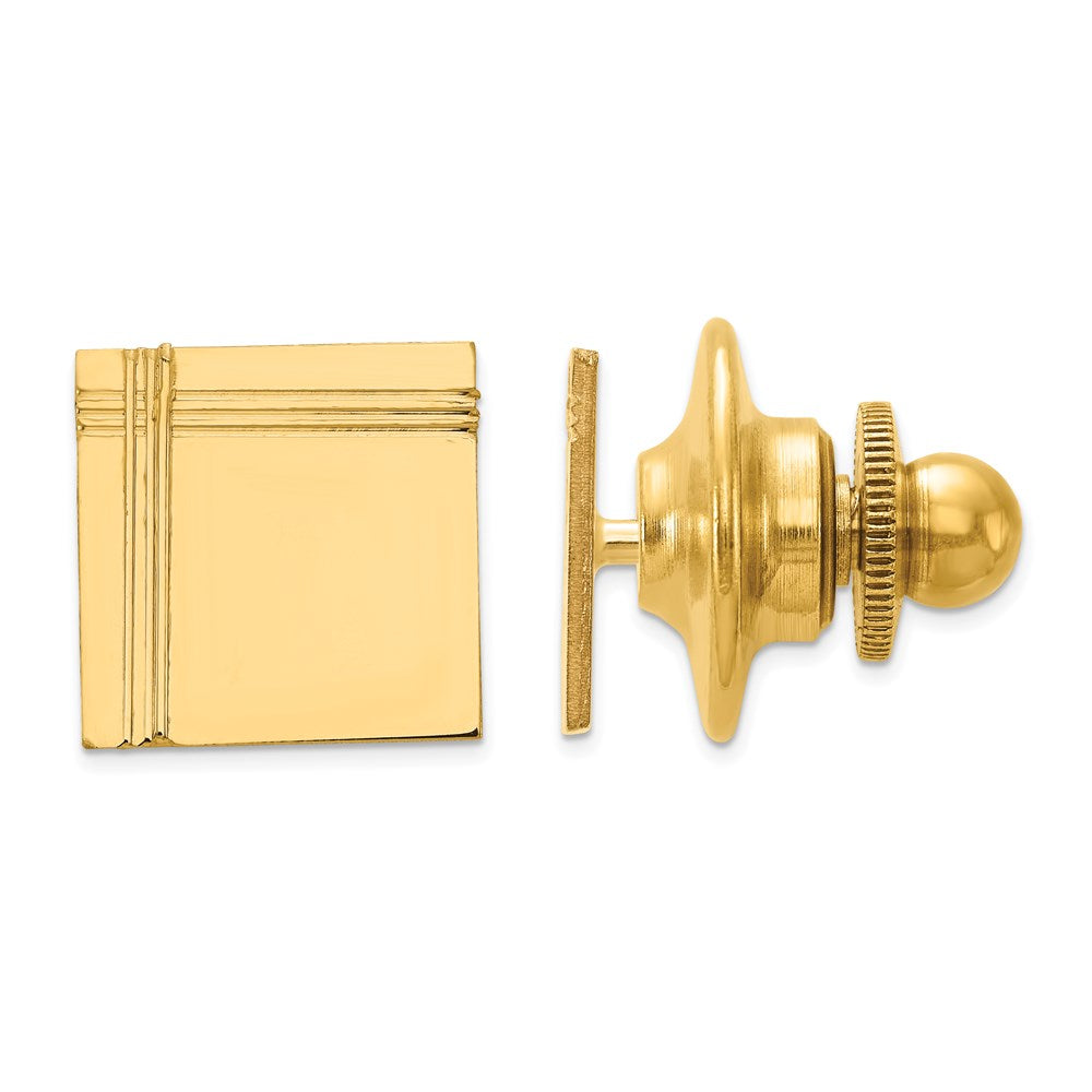Polished;14k Yellow gold;Engravable