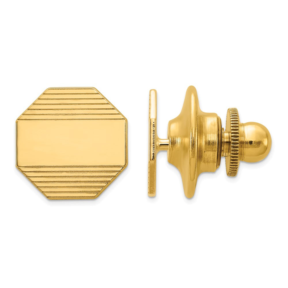 Polished;14k Yellow gold;Engravable