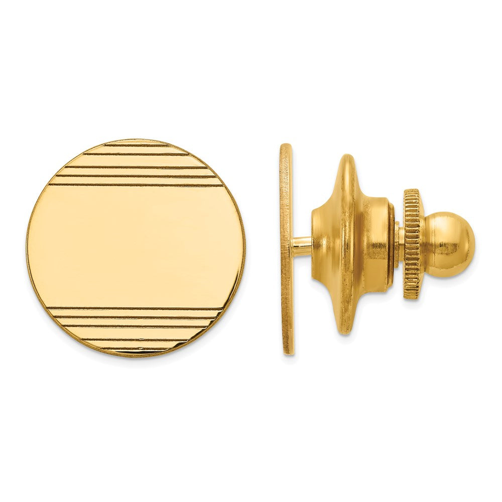 Polished;14k Yellow gold;Engravable