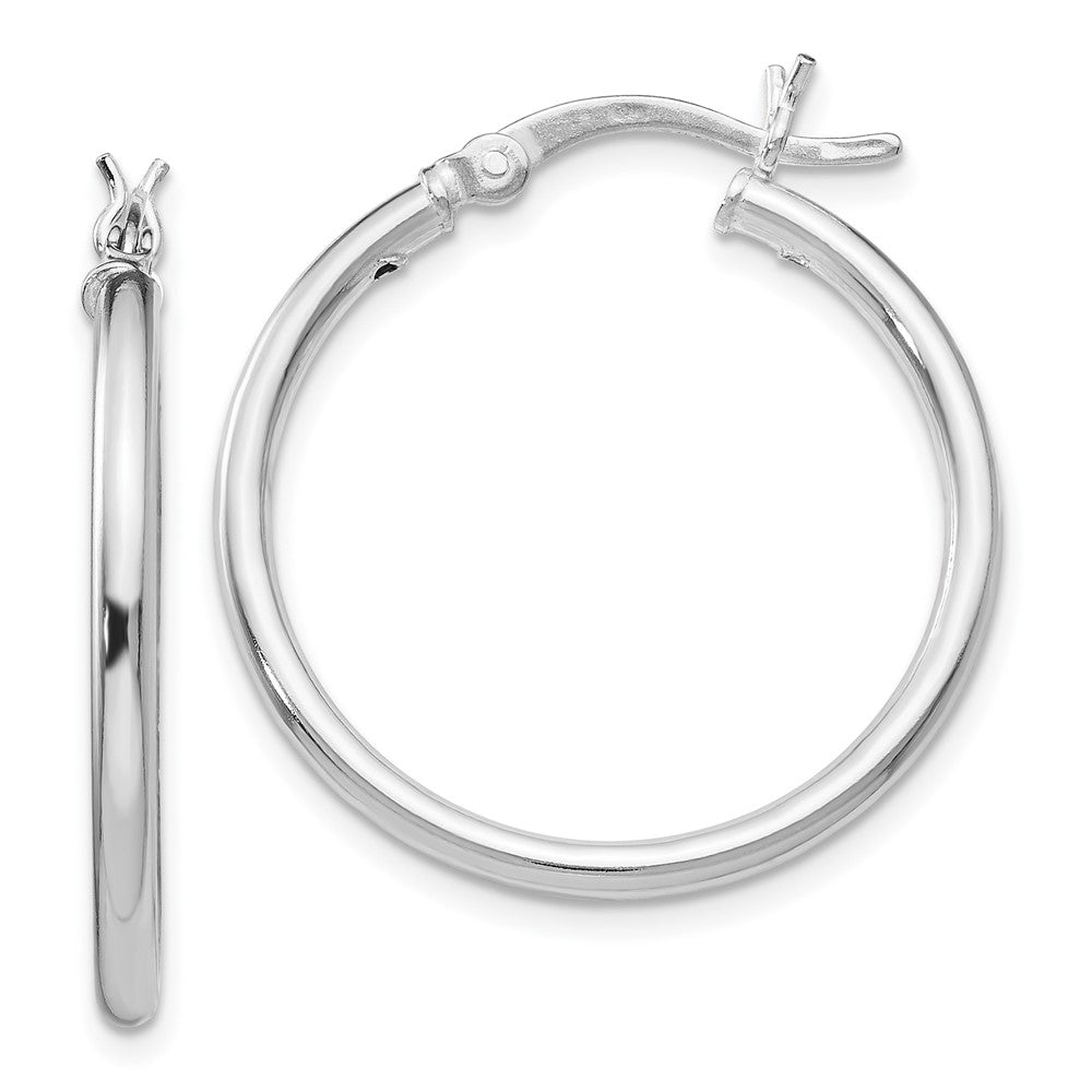 Polished;Hinged post;Sterling silver