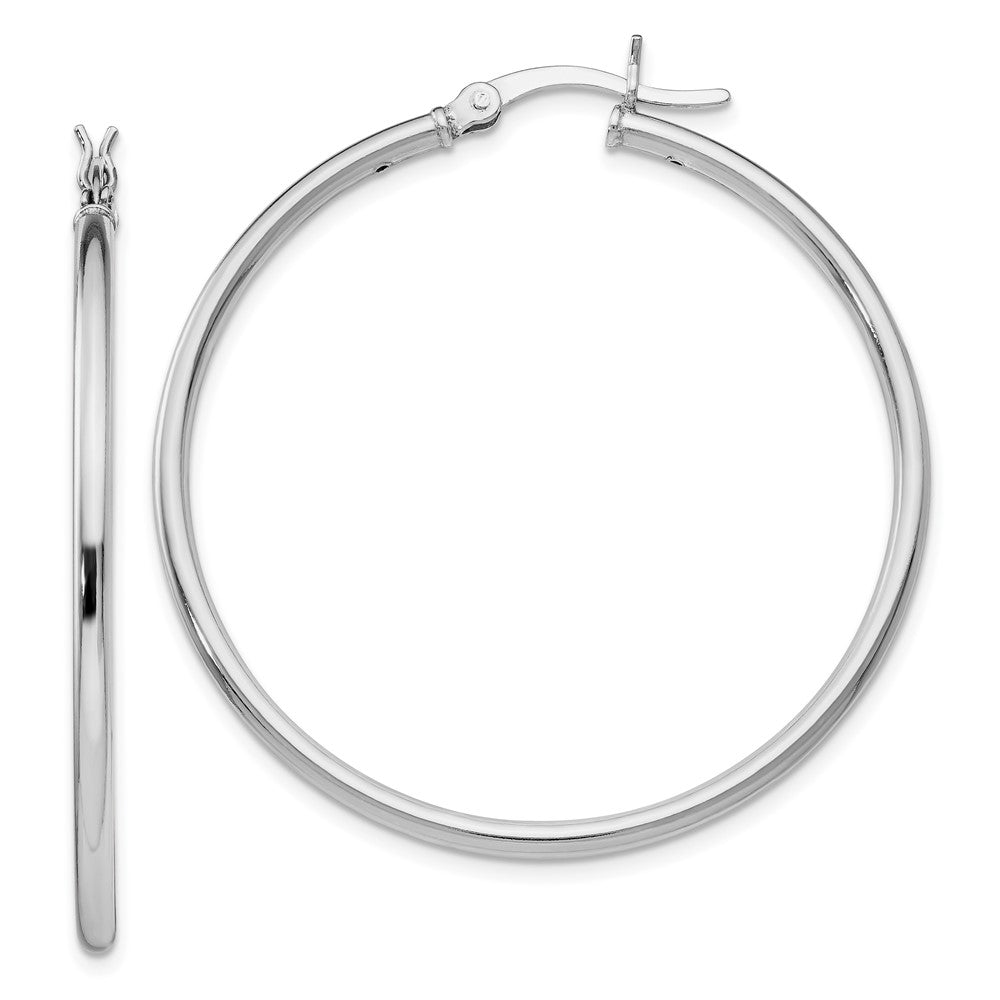Polished;Hinged post;Sterling silver