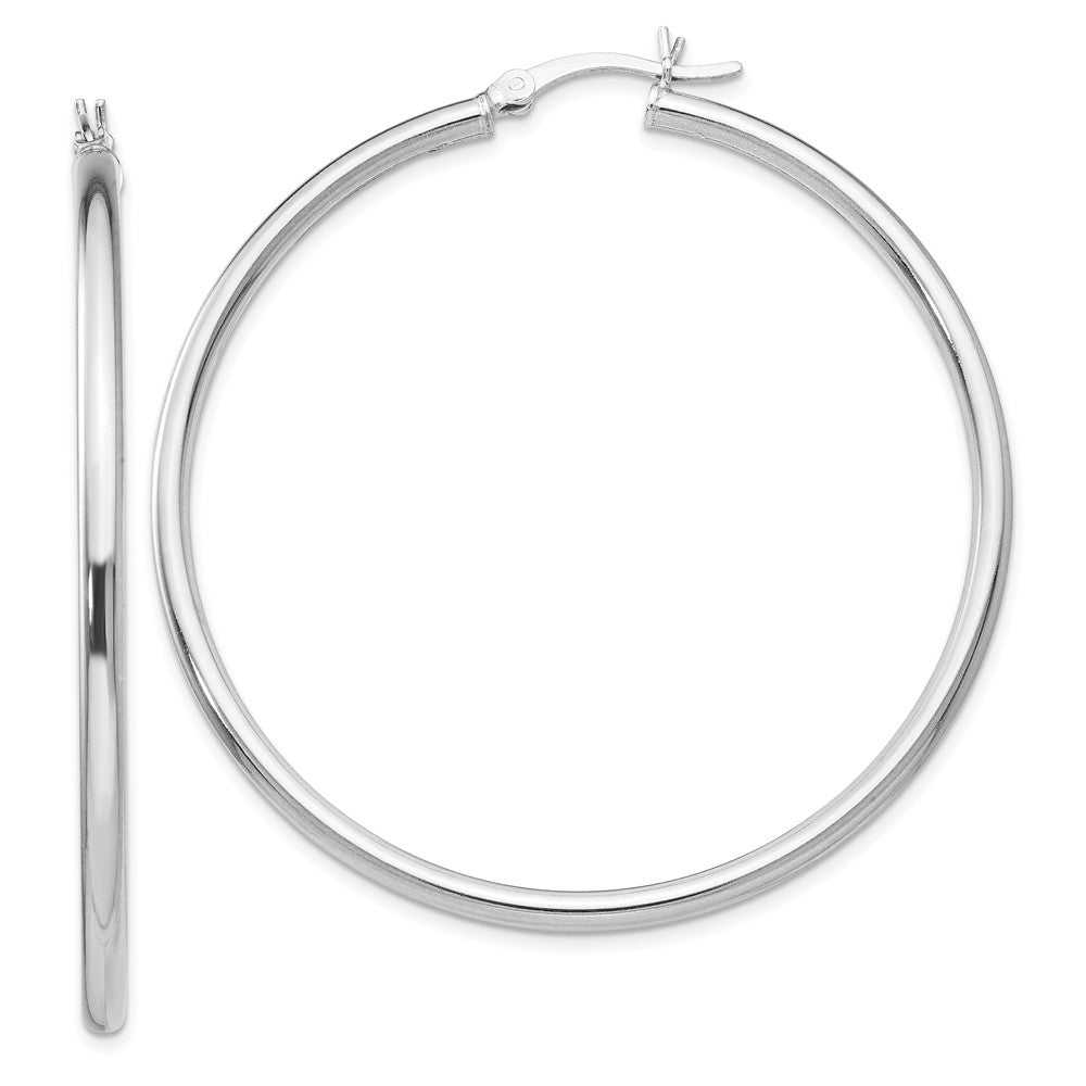 Polished;Hinged post;Sterling silver
