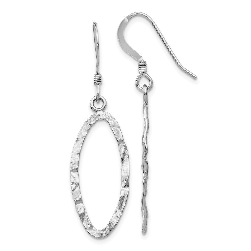 Diamond-cut;Polished;Sterling silver;Shepherd hook;Metal
