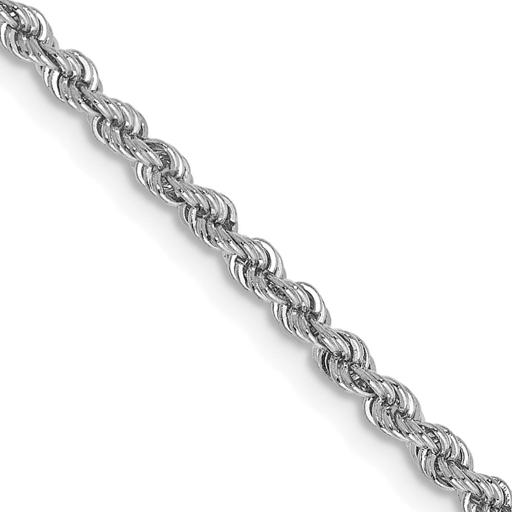 Solid;14K White gold;Lobster